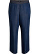 Wide-leg Lyocell trousers with a denim look, Blue, Packshot image number 0