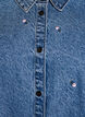 Denim shirt with embroidered motifs, Light Blue, Packshot image number 2
