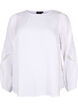 Blouse with TENCEL™ Modal with embroidery details, Bright White, Packshot image number 0