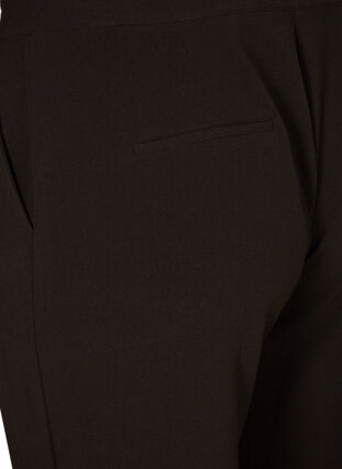 Classic, wide trousers, Black, Packshot image number 3