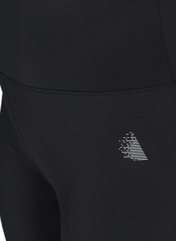 Tight-fitting workout shorts, Black, Packshot image number 3