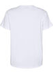 T-shirt with chest pocket, White, Packshot image number 1