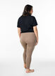 Basic leggings in viscose, Brown, Model image number 2
