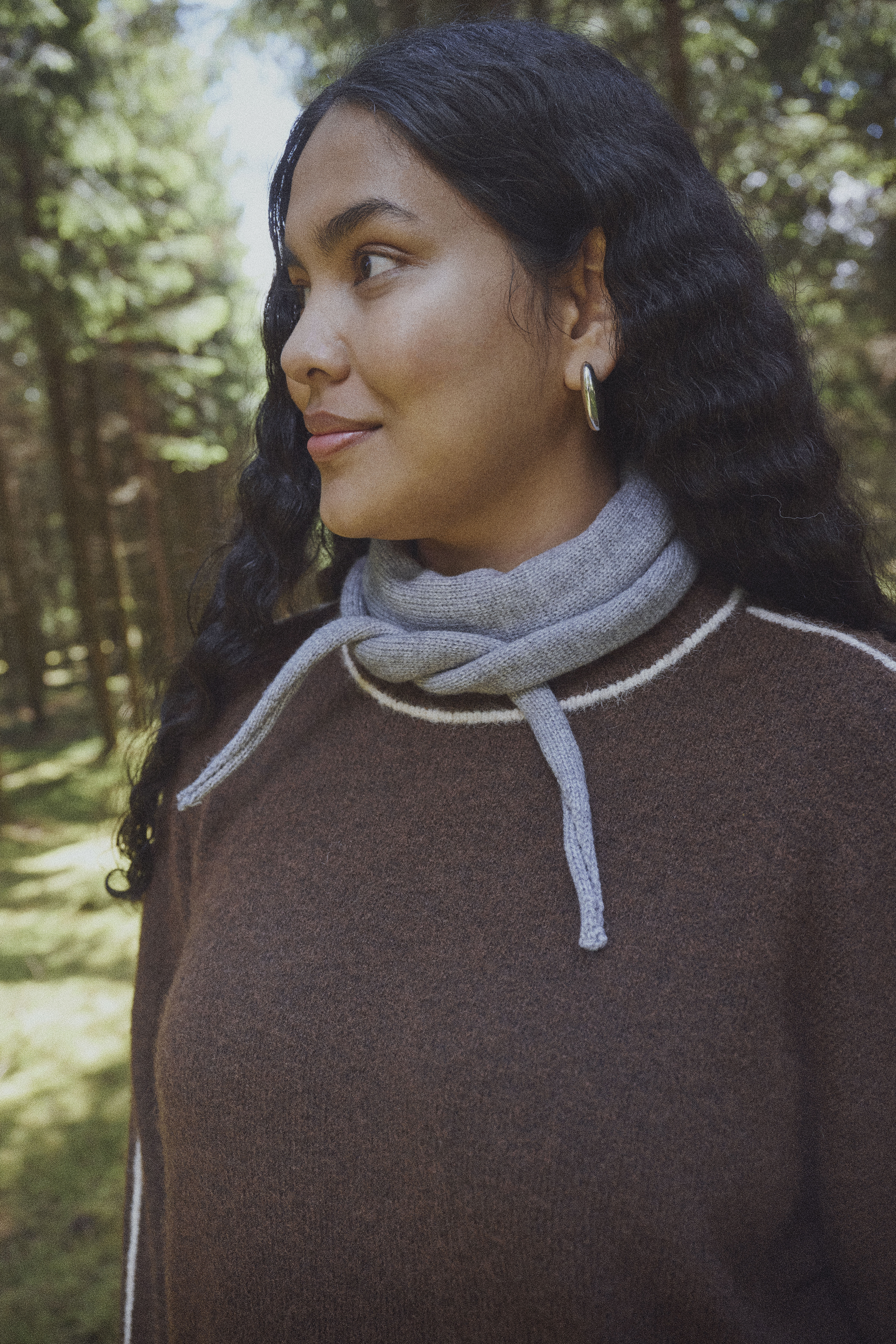 ZizzifashionNatural autumn elegance in layers, , Model