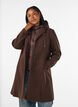 Coat with detachable padded insert, Brown, Model image number 0