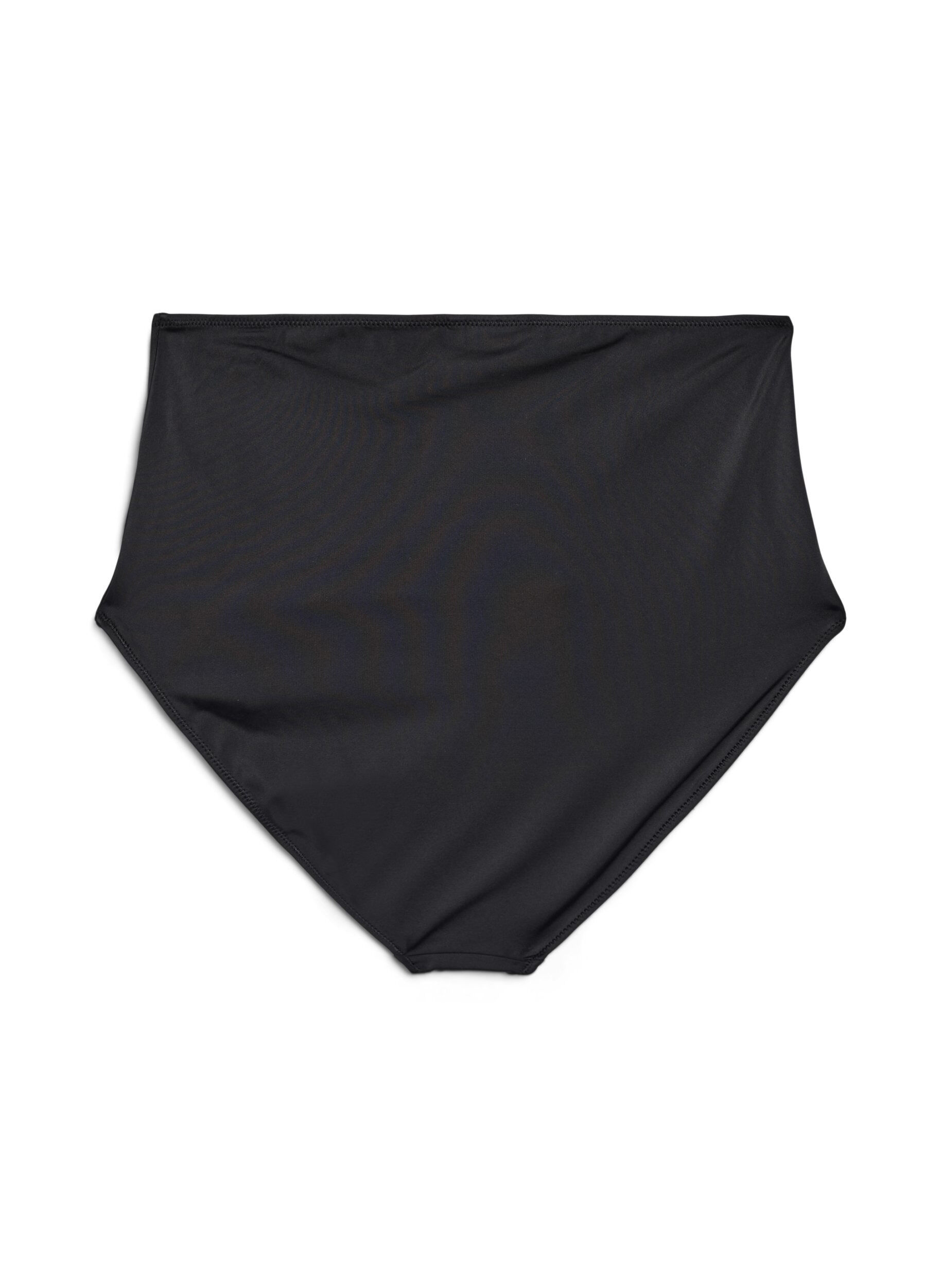Zizzifashion High waisted bikini bottom, Black, Packshot image number 1