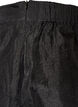 Long organza-look skirt, Black, Packshot image number 4