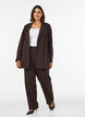 Blazer with pockets and slits, Brown, Model image number 1