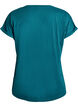 Short-sleeved cotton blend t-shirt, Green, Packshot image number 1