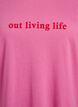 FLASH - T-shirt with print, Pink, Packshot image number 2