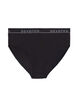 Cotton knickers with a regular waist, Black, Packshot image number 0