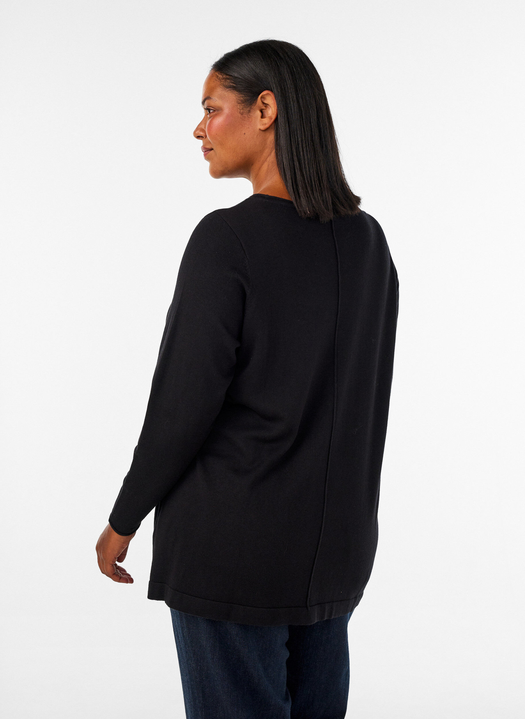 ZizzifashionLightweight jacket with pockets and detachable hood, Green, Model image number 2