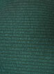 Textured blouse with wavy edges, Green, Packshot image number 2