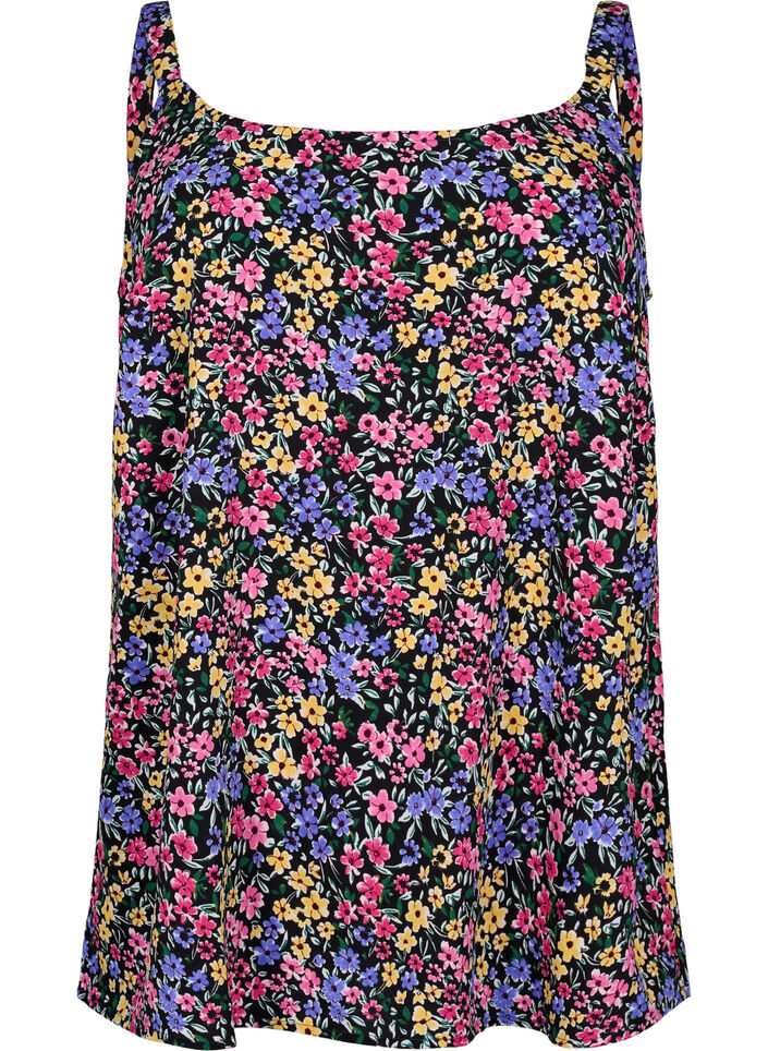 FLASH - Top with print, Multi Flower, Packshot image number 0