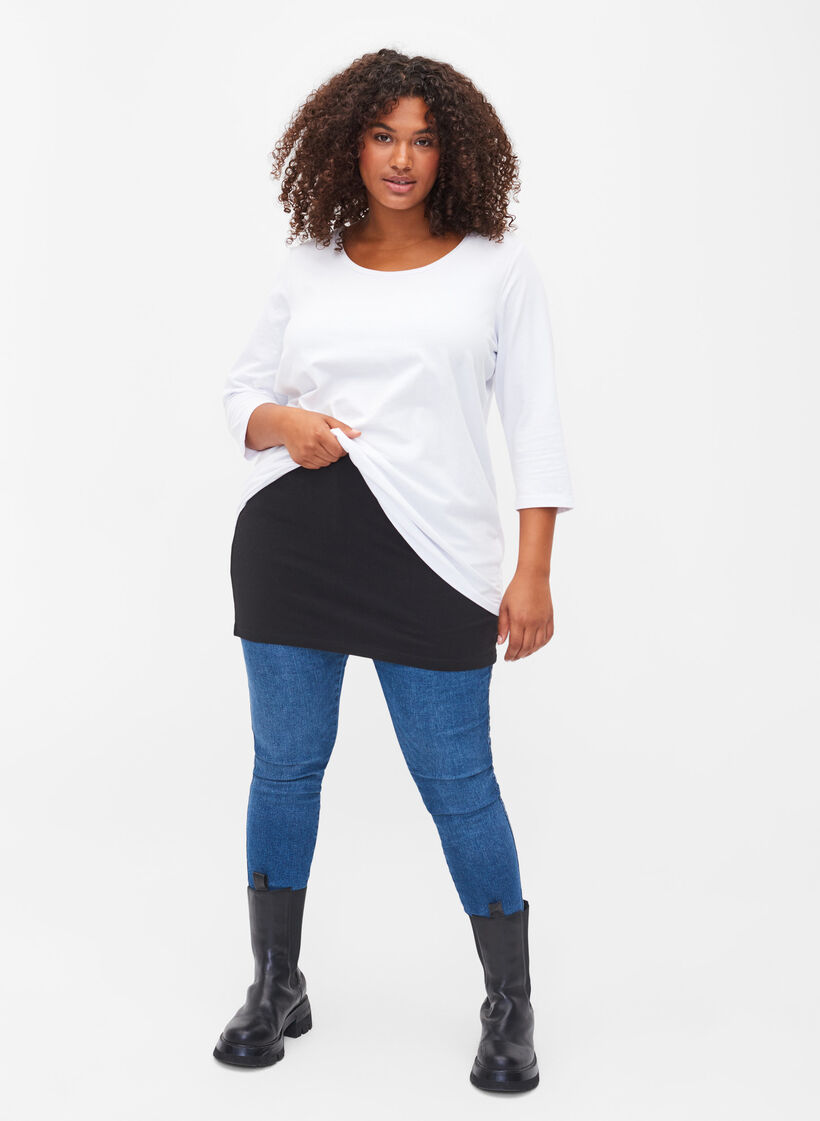 2-pack top extender, Black/Black Stripe, Model image number 3