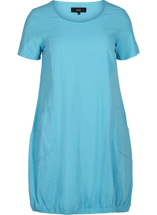 Dress with pockets, River Blue, Packshot image number 0