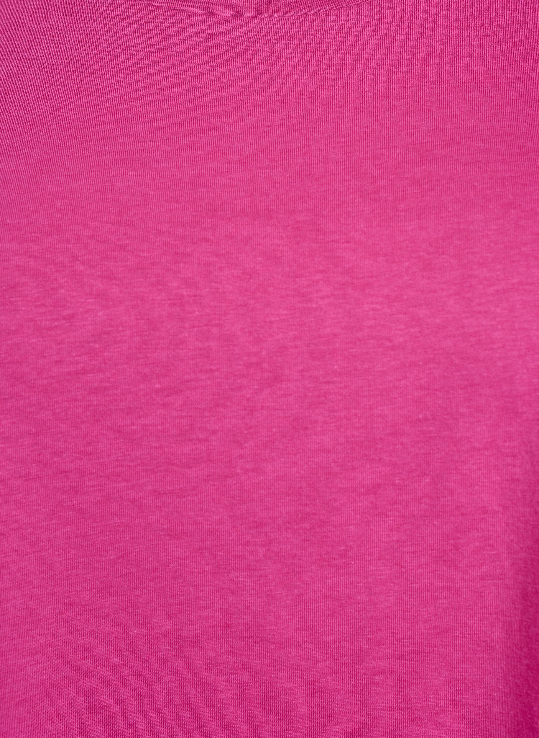 Zizzifashion Short sleeve cotton blend T-shirt, Rose, Packshot image number 2