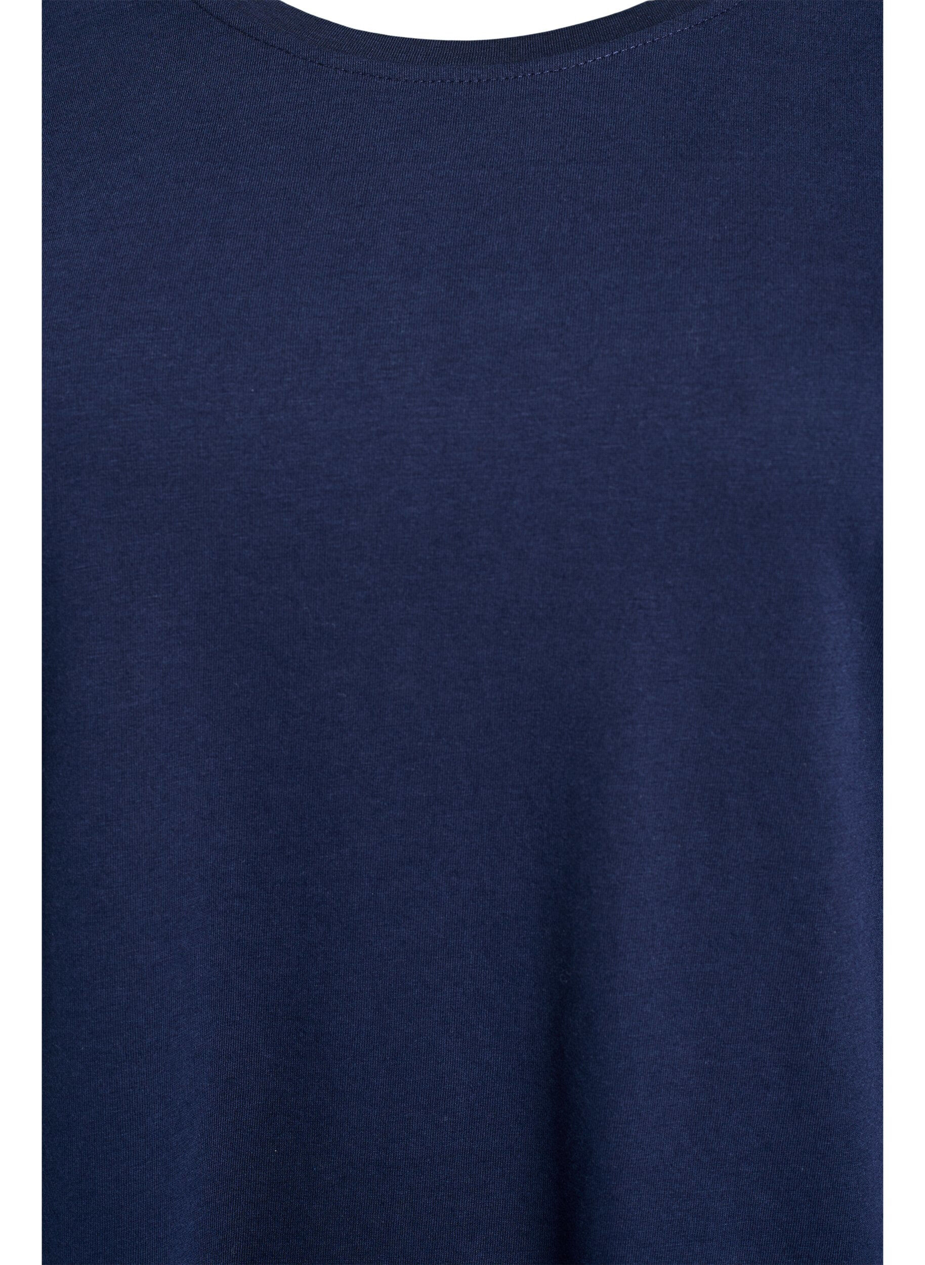 Zizzifashion FLASH - T-shirt with print, Blue, Packshot image number 2