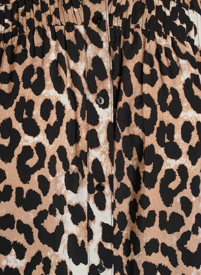 Patterned shirt blouse with 1/2 sleeves, 9990, Packshot image number 2