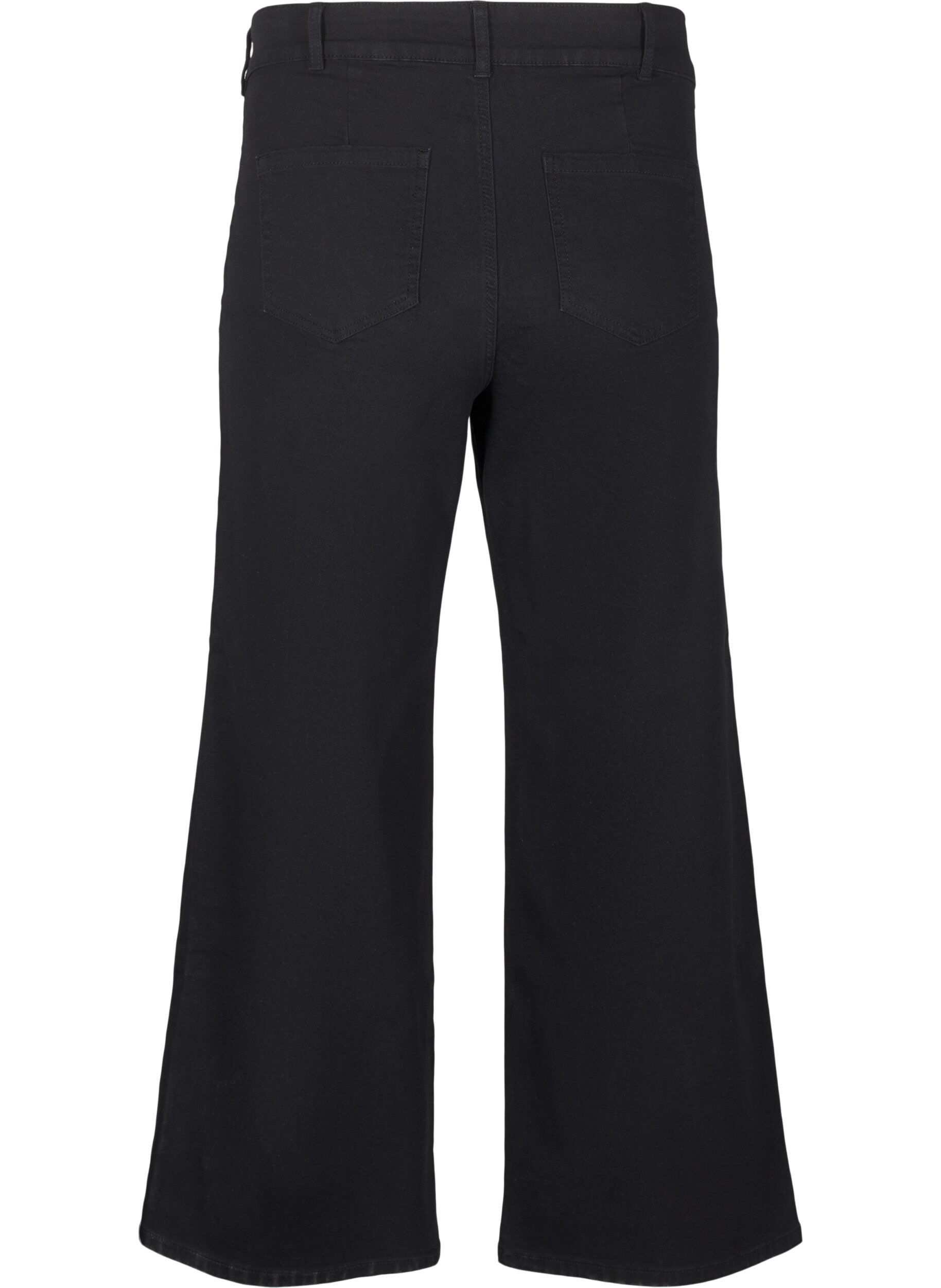 Zizzifashion FLASH - Wide-leg jeans, Black, Packshot image number 1