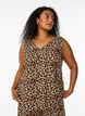 Printed top with v-neck, Green, Model image number 0
