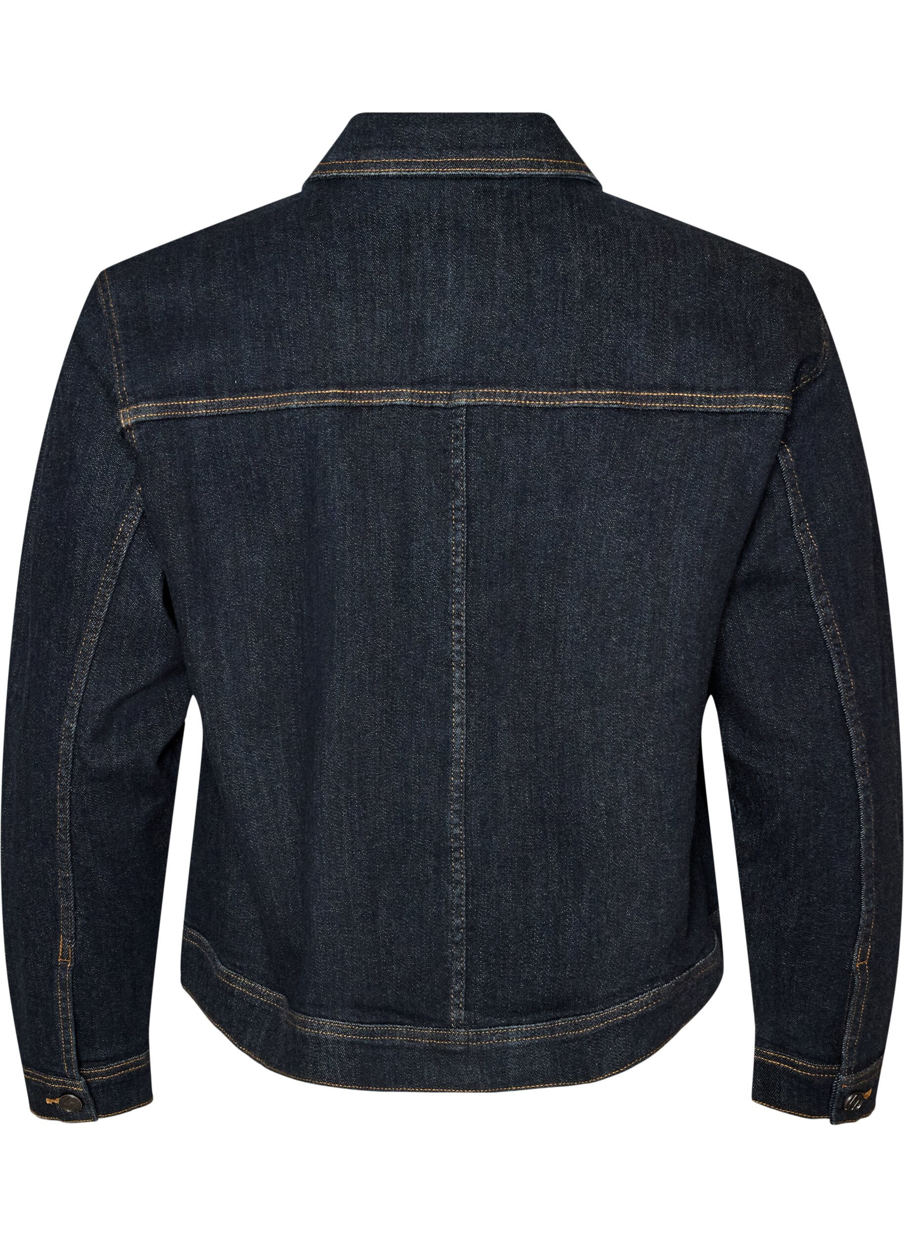 ZizzifashionClassic denim jacket with contrast stitching, Blue, Packshot image number 1