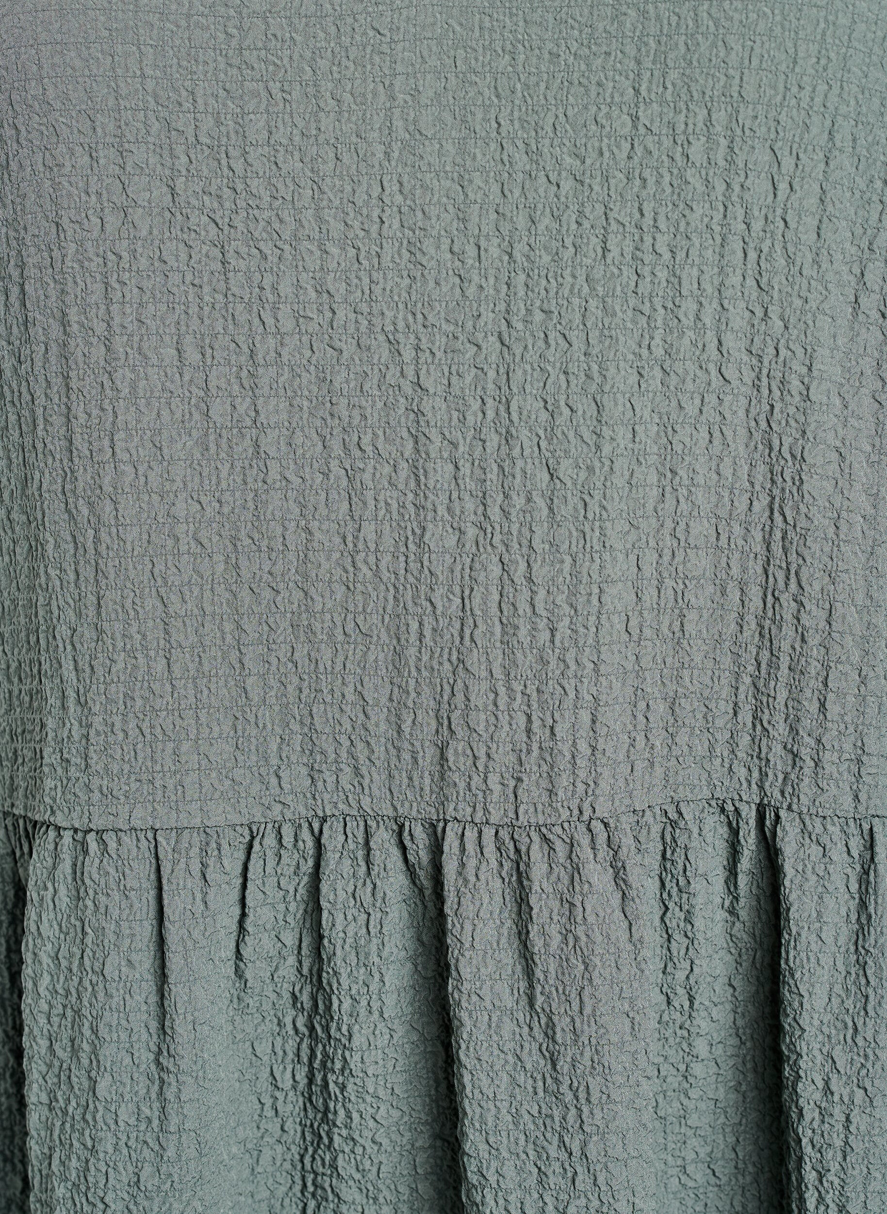 Zizzifashion Short A-line dress, Green, Packshot image number 2