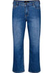 High-waisted Gemma jeans with a regular fit, Blue, Packshot image number 0