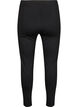 Viscose leggings with zipper detail, Black, Packshot image number 1