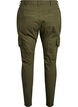 Slim fit trousers with cargo pockets, Green, Packshot image number 1