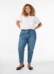 Mille Mom Fit Jeans with high waist, Blue, Model image number 0