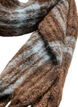 Soft scarf with fringes, Brown, Packshot image number 1