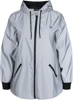 Reflective hooded jacket, Reflex, Packshot image number 0