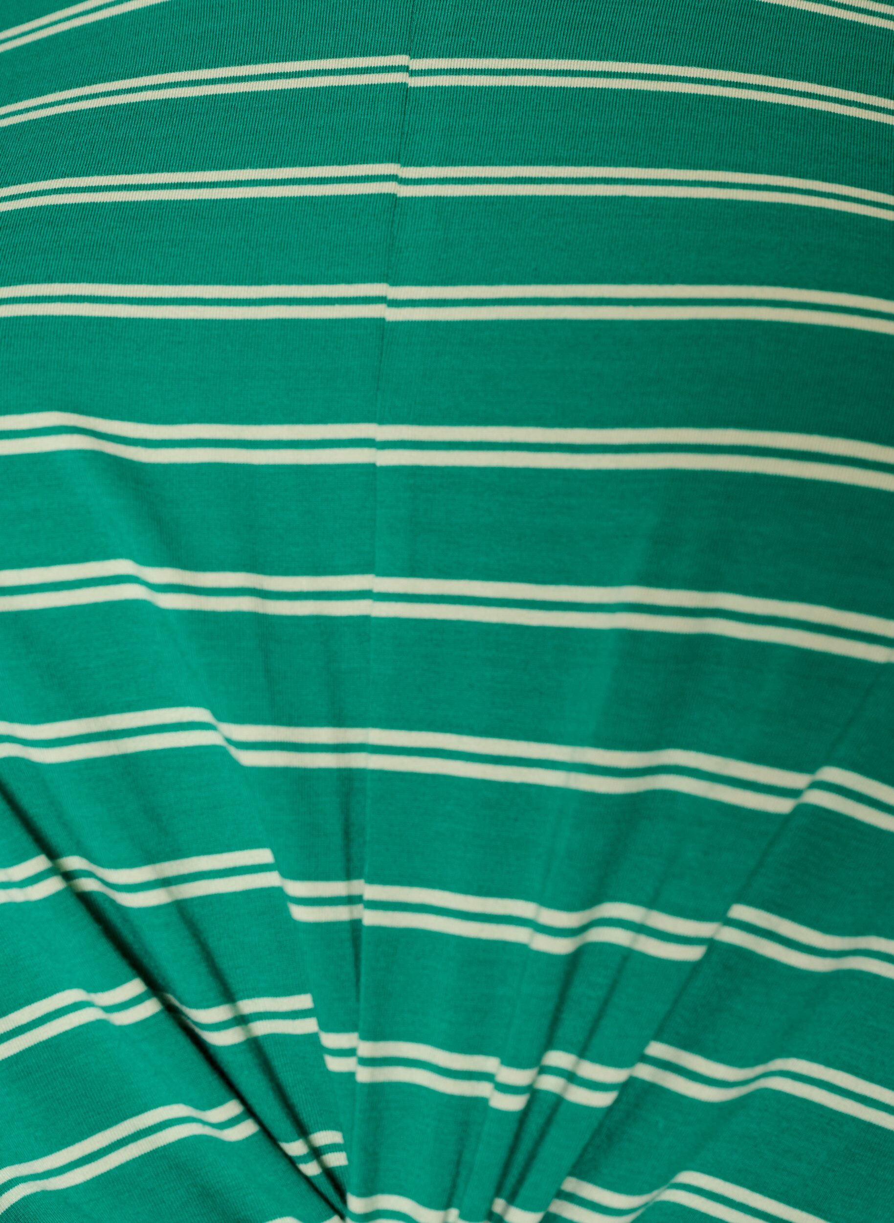 Zizzifashion Cotton dress with twist detail, Green, Packshot image number 2