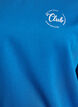 Sweatshirt with front motif, Blue, Packshot image number 2