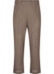 Trousers with an openwork pattern, Brown, Packshot image number 0