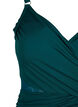 Wrap swimsuit, Green, Packshot image number 2
