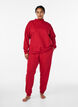 Sweatshirt with high neck and long sleeves, Red, Model image number 1