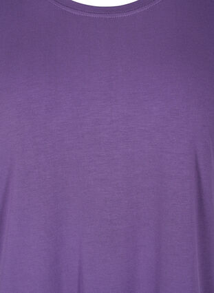 Short-sleeved T-shirt of viscose blend, Loganberry, Packshot image number 2