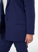 Classic blazer with button fastening, Blue, Model image number 3