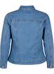 FLASH - Denim jacket in a stretchy cotton blend, Blue, Packshot image number 1