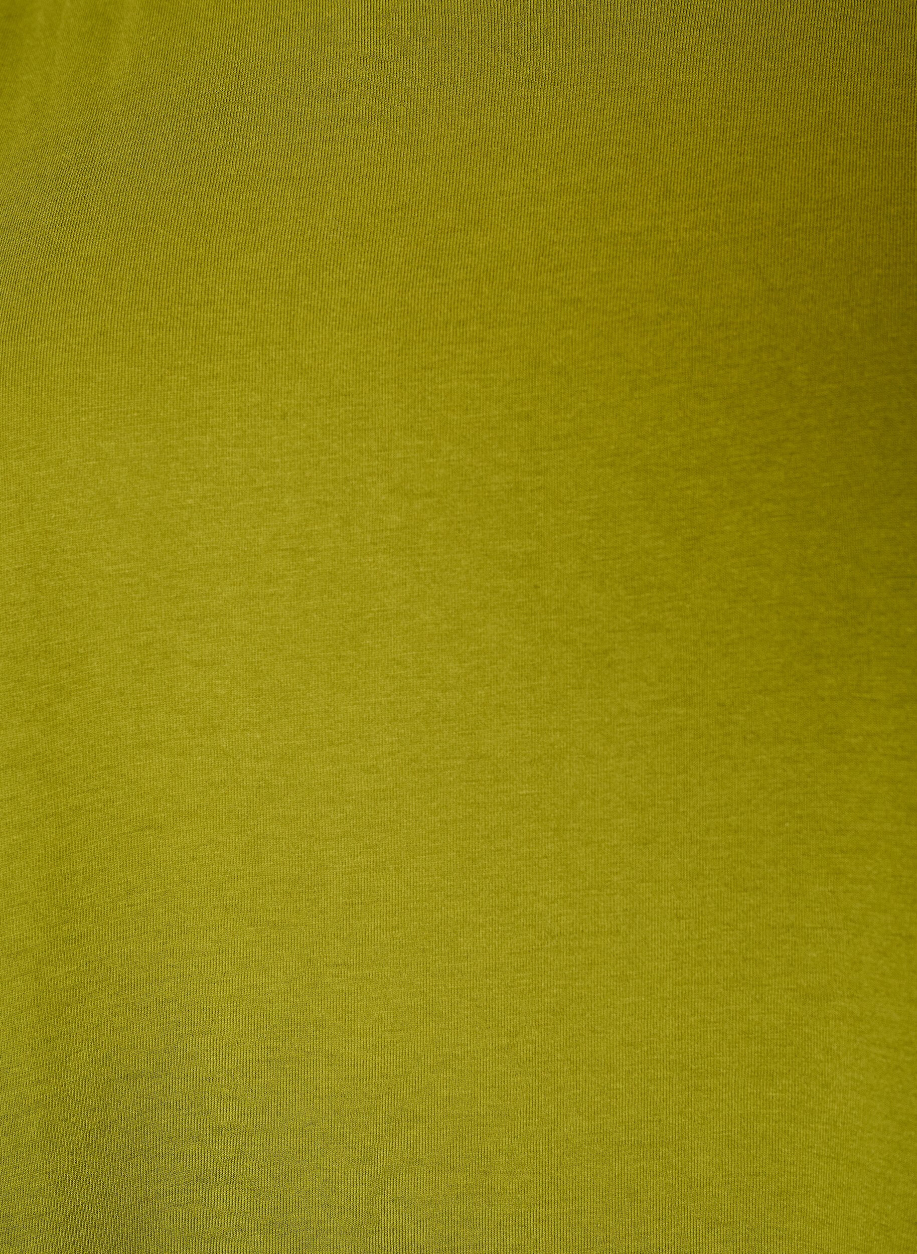 Zizzifashion Short sleeved cotton blend t-shirt, Green, Packshot image number 2