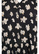 Patterned dress with panels, Black, Packshot image number 2