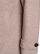 Short coat with double-breasted button closure, Beige, Packshot image number 3