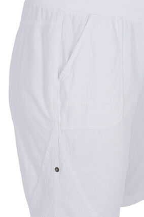 Comfy shorts, Bright White, Packshot image number 2
