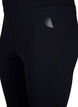 Workout tights with inner thigh reinforcement, Black, Packshot image number 2