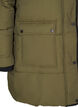 Puffer jacket with hood and contrast detailing, Green, Packshot image number 3