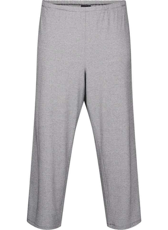 Night trousers with pockets, Striped DGM , Packshot image number 0