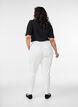 Cropped Maddison trousers, White, Model image number 1