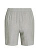 Loose shorts in linen and viscose, Green, Packshot image number 1